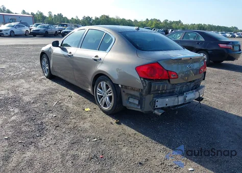 2010 Infiniti G37 Sport из США, поврежденный, VIN JN1CV6AP1AM409389
